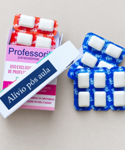Alternative view of Caixinha Professoril com Chiclete #0128