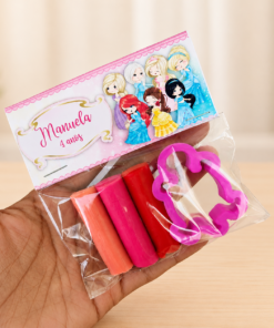 Mini Massinha Personalizada - Princesas #0668