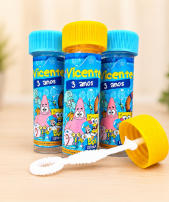 Bolinha de Sabão Personalizado Bob Esponja #0186