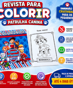 Alternative view of Revista De Colorir Patrulha Canina #0199