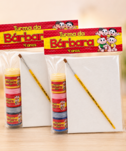 Kit Pintura em Tela - Turma da Monica #0022