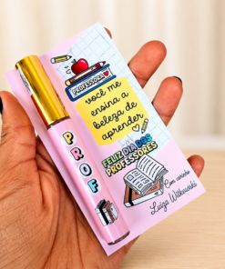 Lip Gloss Labial Personalizado Dia dos Professores #0099