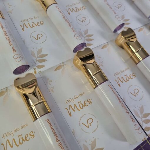 Lip Gloss Labial de Luxo Personalizado com cartão para Empresas - dia das mães (Heart I) #1276 - Imagem 2