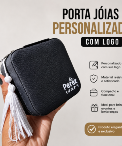 Mini Porta Jóia Personalizado - com logo #1299