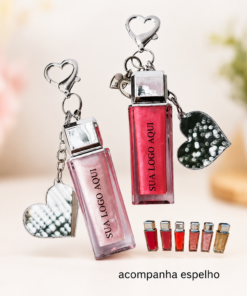 23 peças Chaveiro Gloss Labial de Luxo Personalizado para Empresas (luxury) #1322