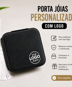 Mini Porta Jóia Personalizado - com logo #1332