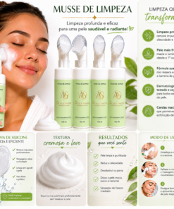 Alternative view of Mousse de Limpeza Facial Personalizada 150ml Brinde Empresa #1336