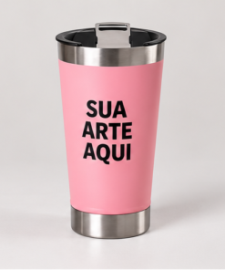 Copo térmico PERSONALIZADO 473 ml com tampa e abridor de garrafas #1363 - Imagem 5