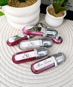 Lip Gloss Personalizado 3D Mirror 9 g com Acrílico Espelhado Prata #1361 - Imagem 3